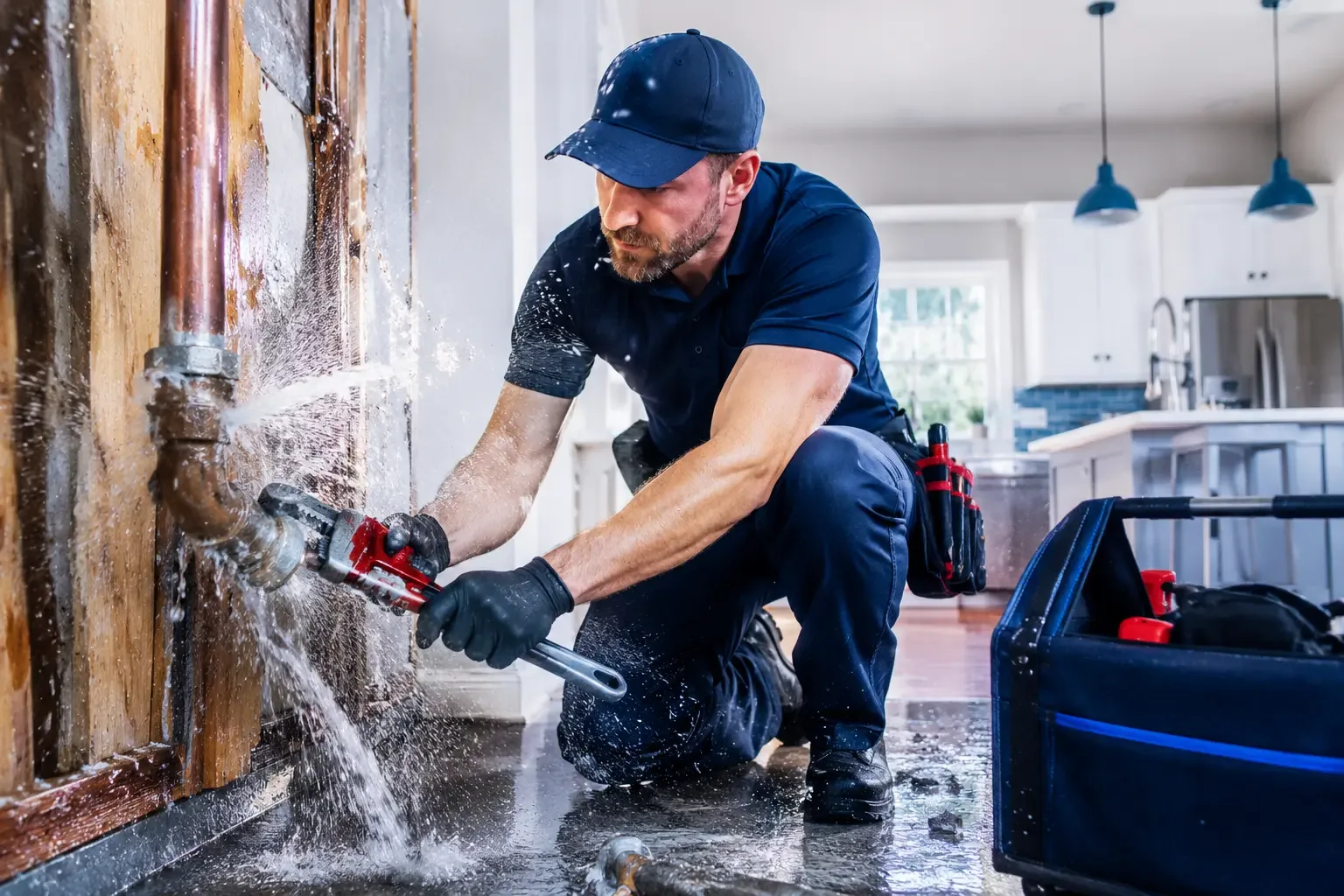 Local emergency pipe repair professionals in Lakeville, OH